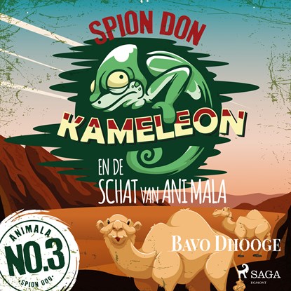 Spion Don Kameleon en de schat van Ani Mala, Bavo Dhooge - Luisterboek MP3 - 9788726953794