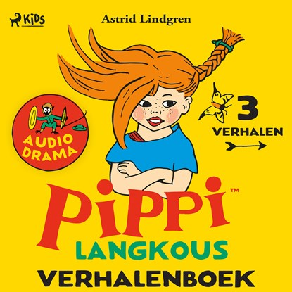 Pippi Langkous – Verhalenboek, Astrid Lindgren - Luisterboek MP3 - 9788727039114