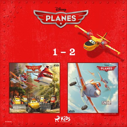 Planes 1-2, Disney - Luisterboek MP3 - 9788727286327