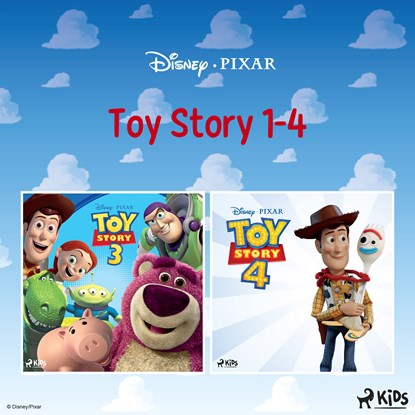 Toy Story 1-4, Disney - Luisterboek MP3 - 9788727286365