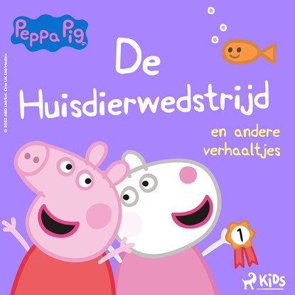 Peppa Pig - De huisdierwedstrijd en andere verhaaltjes, Mark Baker ; Neville Astley - Luisterboek MP3 - 9788728335475