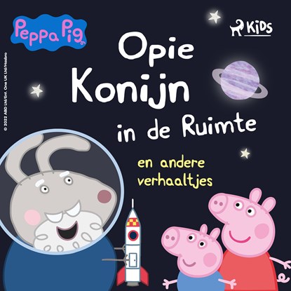 Peppa Pig - Opie Konijn in de ruimte en andere verhaaltjes, Mark Baker ; Neville Astley - Luisterboek MP3 - 9788728335482