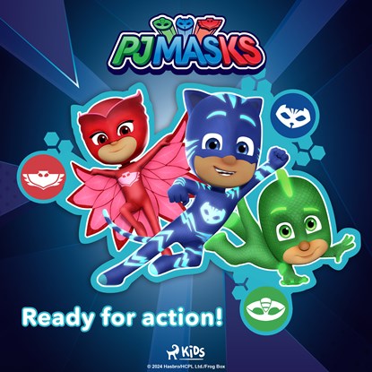PJ Masks - Ready for Action!, eOne - Luisterboek MP3 - 9788728467480