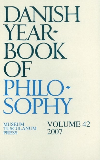 Danish Yearbook of Philosophy, Finn Collin - Paperback - 9788763509800