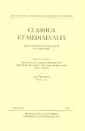Classica et Mediaevalia | Signe Isager | 