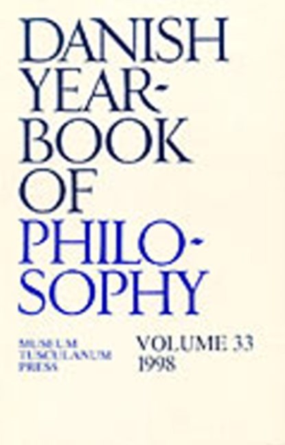 Danish Yearbook of Philosophy, Carl Henrik Koch - Paperback - 9788772895437