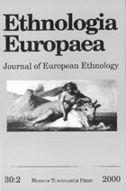 Ethnologia Europaea vol. 30:2 | Bjarne Stoklun | 