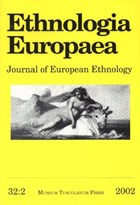 Ethnologia Europaea, Volume 32/2 | B Stoklund | 