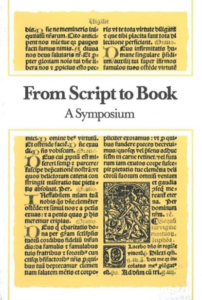 From Script to Book, Hans Bekker-Nielsen ; Marianne Borch ; Bengt Algot Sorensen - Paperback - 9788774925682