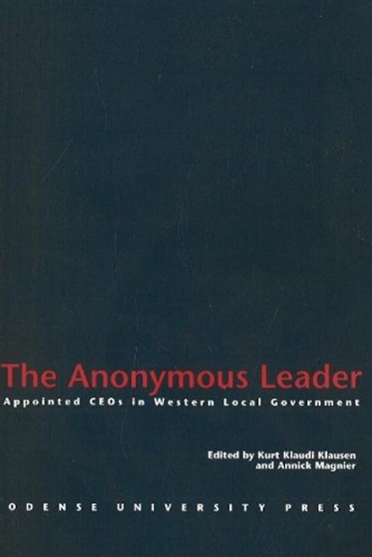 Anonymous Leader, Kurt Klaudi Klausen Klausen ; Annick Magnier - Paperback - 9788778384133