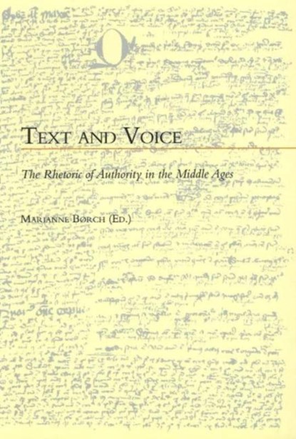 Text & Voice, Marianne Børch - Paperback - 9788778388025