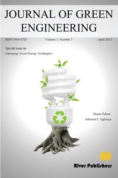 Journal of Green Engineering 3-3, Dr Johnson I Agbinya - Paperback - 9788792982490