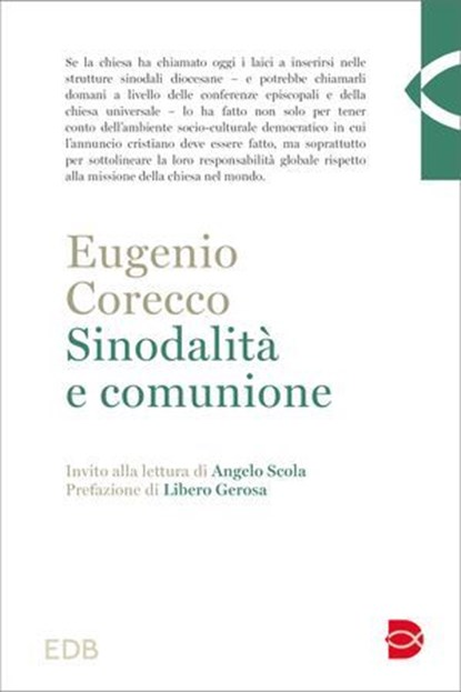 Sinodalità e comunione, Eugenio Corecco - Ebook - 9788810978214