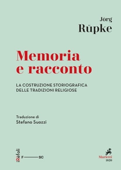 Memoria e racconto, Jörg Rüpke - Ebook - 9788821193378