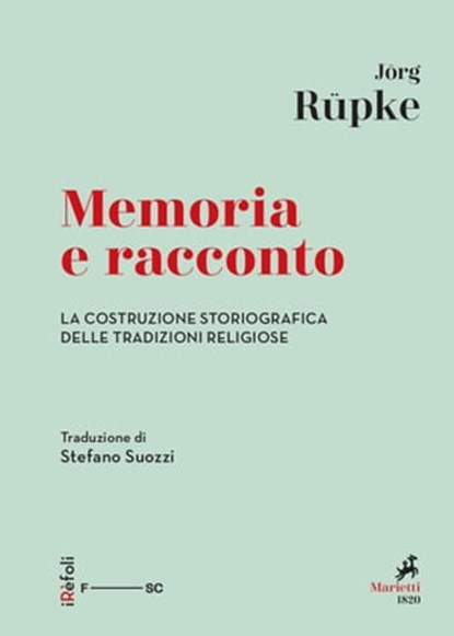 Memoria e racconto, Jörg Rüpke - Ebook - 9788821193378