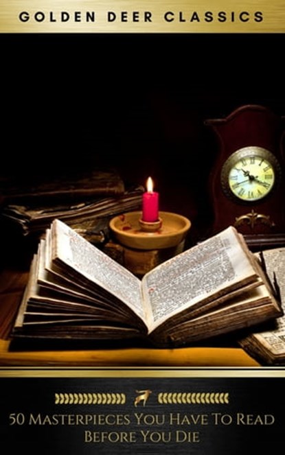 50 Masterpieces you have to read before you die Vol: 1 [newly updated] (Golden Deer Classics), Joseph Conrad ; D. H. Lawrence ; George Eliot ; Leo Tolstoy ; James Joyce ; Charles Dickens ; Jane Austen ; Bram Stoker ; Oscar Wilde ; Golden Deer Classics ; Dante Alighieri ; Honoré de Balzac ; Charlotte Brontë ; Anne Brontë ; Emily Brontë ; Samuel Butl - Ebook - 9788822859051
