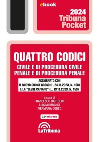 Quattro codici, Luigi Alibrandi ; Francesco Bartolini ; Piermaria Corso - Ebook - 9788829114771