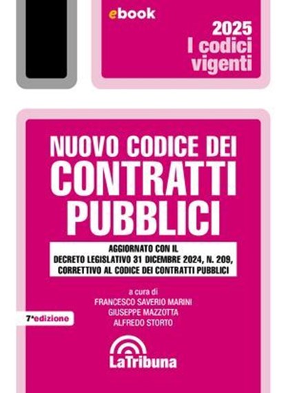 Nuovo Codice dei contratti pubblici, Francesco Saverio Marini ; Giuseppe Mazzotta ; Alfredo Storto - Ebook - 9788829117123