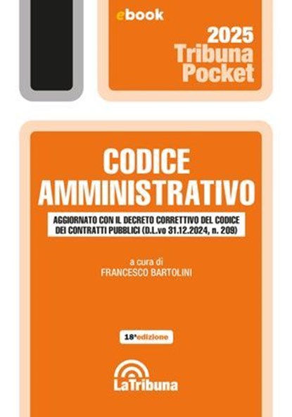 Codice amministrativo, Francesco Bartolini - Ebook - 9788829117161