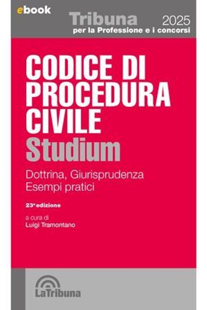 Codice di procedura civile studium, Luigi Tramontano - Ebook - 9788829117222