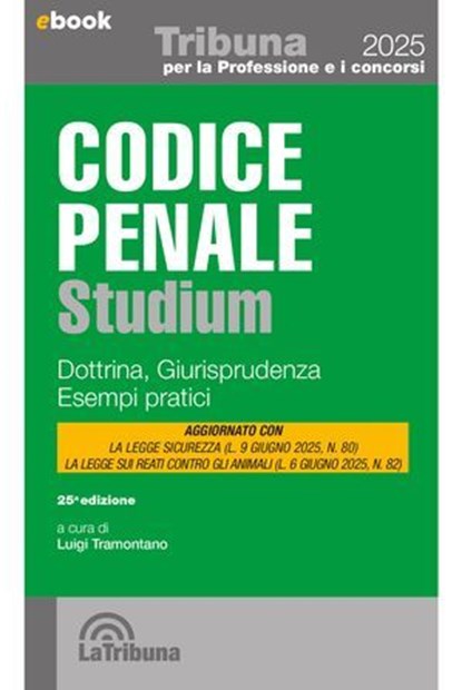 Codice penale studium, Luigi Tramontano - Ebook - 9788829117246