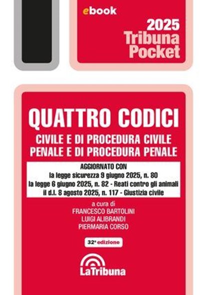 Quattro codici, Francesco Bartolini ; Luigi Alibrandi ; Piermaria Corso - Ebook - 9788829117307