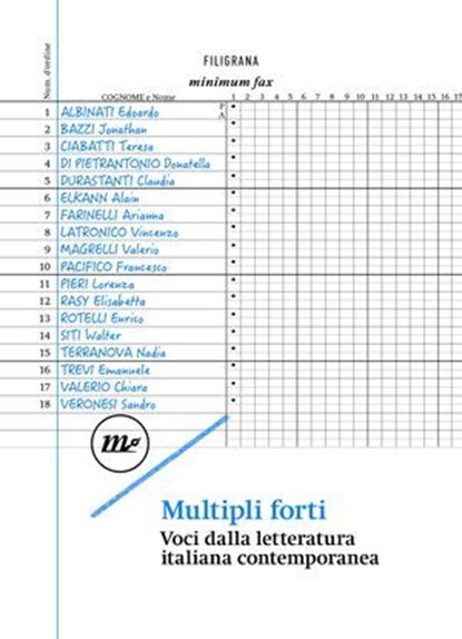 Multipli forti, Edoardo Albinati ; Jonathan Bazzi ; Teresa Ciabatti ; Donatella Di Pietrantonio ; Alain Elkann ; Arianna Farinelli ; Vincenzo Latronico ; Valerio Magrelli ; Lorenza Pieri ; Elisabetta Rasy ; Enrico Rotelli ; Walter Siti ; Nadia Terranova ; Chiara Valerio  - Ebook - 9788833894935