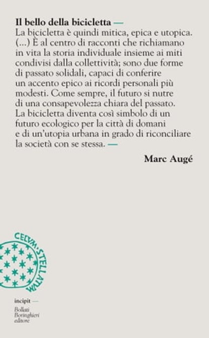Il bello della bicicletta, Marc Augé - Ebook - 9788833970479