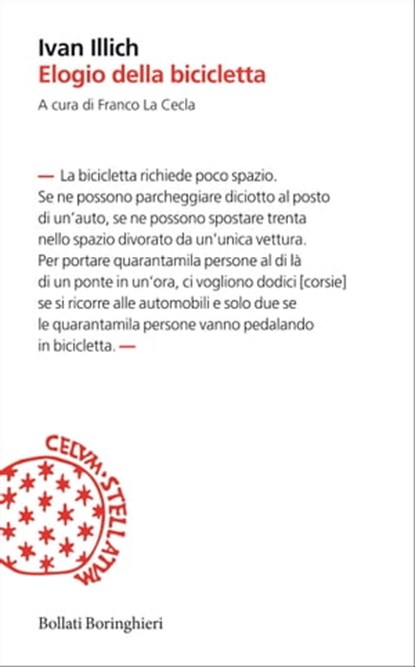 Elogio della bicicletta, Ivan Illich - Ebook - 9788833975658