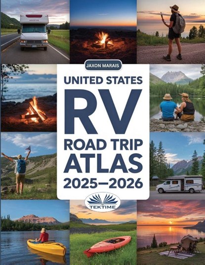 United States RV Road Trip Atlas 2025-2026, Jaxon Marais - Paperback - 9788835484301