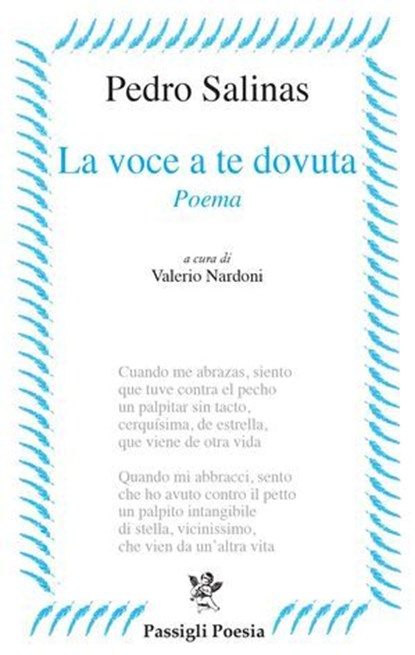 La voce a te dovuta, Pedro Salinas - Ebook - 9788836824571