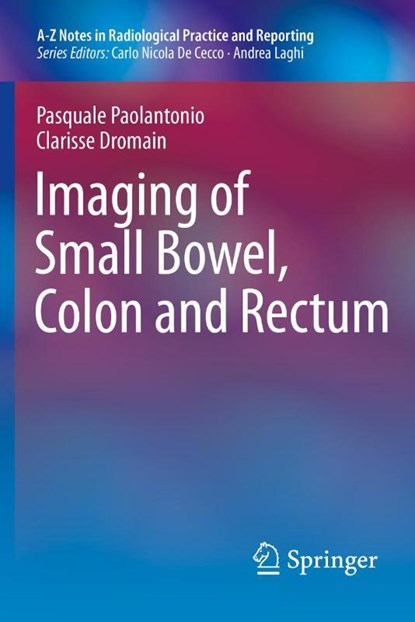 Imaging of Small Bowel, Colon and Rectum, Pasquale Paolantonio ; Clarisse Dromain - Paperback - 9788847054882