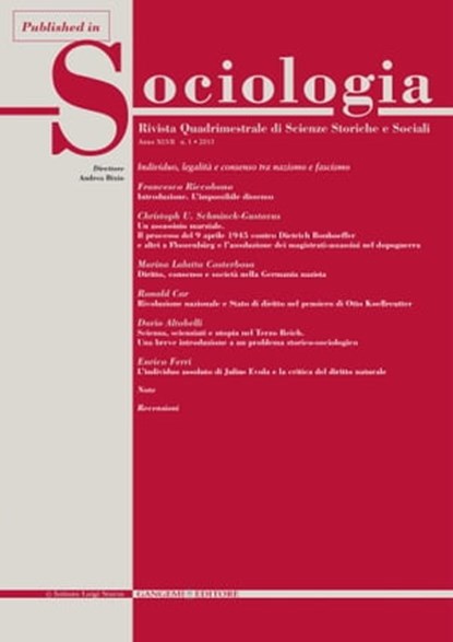 L’individuo assoluto di Julius Evola e la critica del diritto naturale, Enrico Ferri - Ebook - 9788849257533