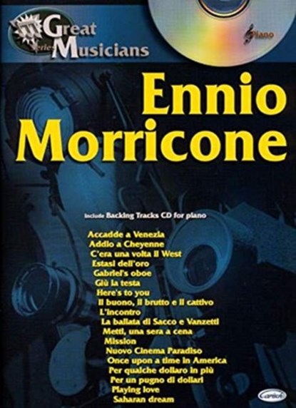 ENNIO MORRICONE GREAT MUSICIANS, niet bekend - Paperback - 9788850713011