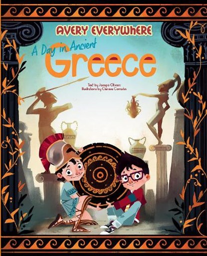 A Day in Ancient Greece, Jacopo Olivieri - Gebonden - 9788854416406