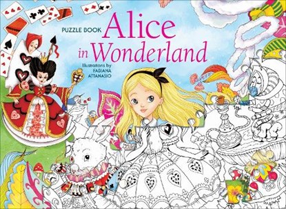 Alice in Wonderland: Puzzle Book, niet bekend - Gebonden - 9788854416994