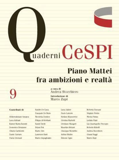 Piano Mattei fra ambizioni e realtà, A cura di Andrea Stocchiero - Ebook - 9788855227919