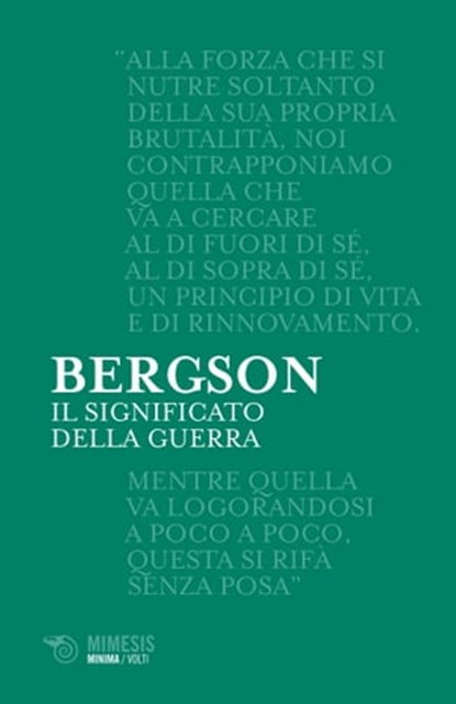 Il significato della guerra, Henri-Louis Bergson - Ebook - 9788857549897