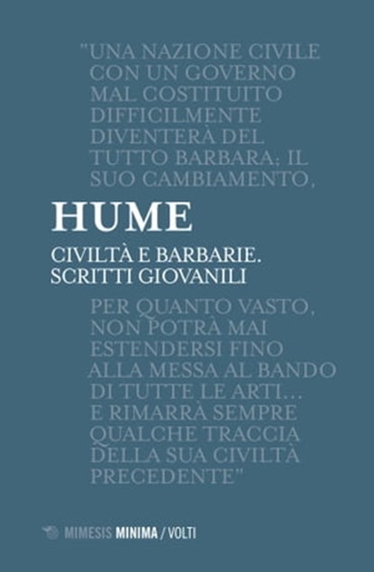 Civiltà e barbarie, David Hume - Ebook - 9788857551791