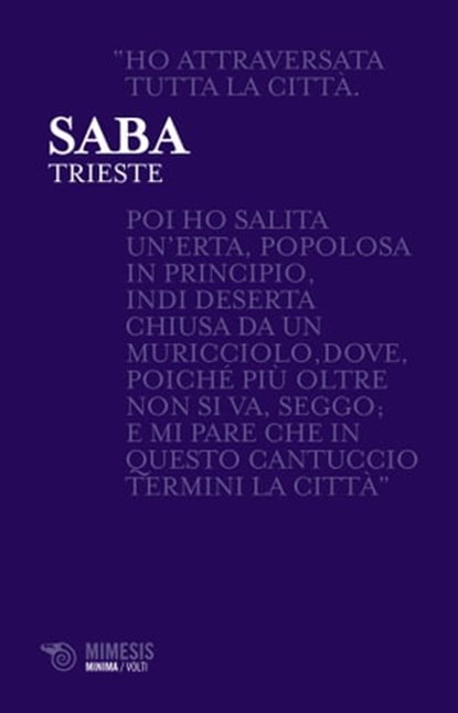 Trieste, Umberto Saba - Ebook - 9788857558936