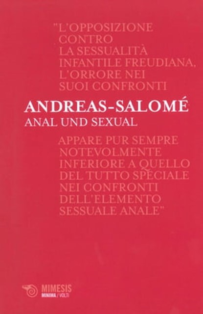 Anal und Sexsual, Lou Andreas-Salomé - Ebook - 9788857559162