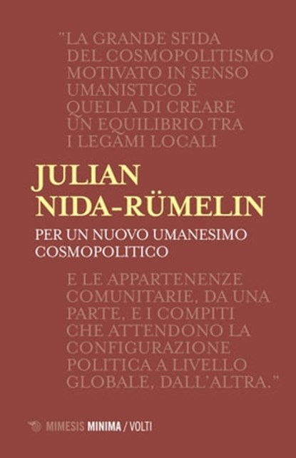 Per un nuovo umanesimo cosmopolitico, Julian Nida-Rümelin - Ebook - 9788857570518