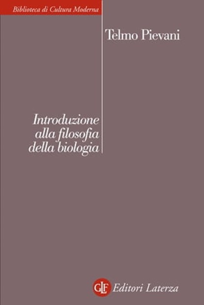 Introduzione alla filosofia della biologia, Telmo Pievani - Ebook - 9788858118719