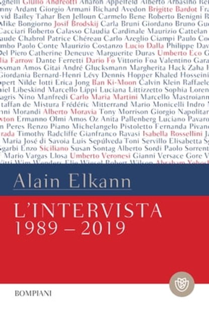 L'intervista, Alain Elkann - Ebook - 9788858753293