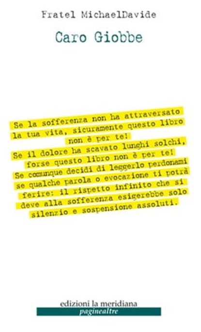 Caro Giobbe. Lettere, fr. MichaelDavide Semeraro - Ebook - 9788861532366