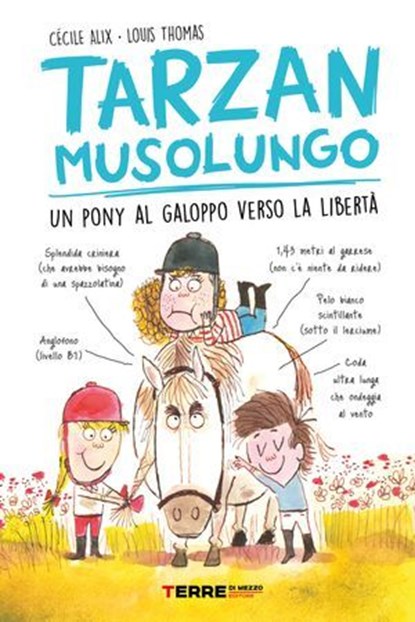 Tarzan musolungo. Un pony al galoppo verso la libertà, Cécile Alix - Ebook - 9788861898639