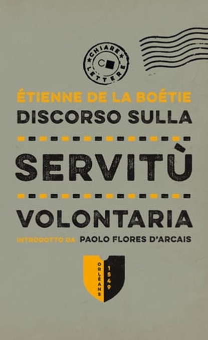 Discorso sulla servitù volontaria, Étienne de La Boétie - Ebook - 9788861902213