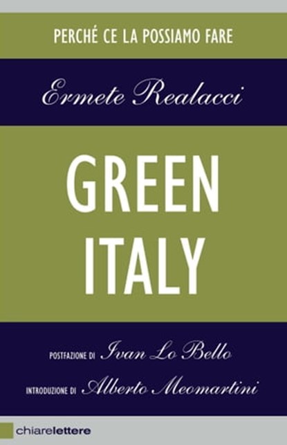 Green Italy, Ermete Realacci - Ebook - 9788861903050