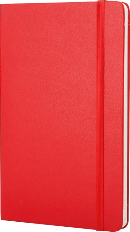 Moleskine notitieboek, ft 9 x 14 cm, gelijnd, harde cover, 192 blad, rood, niet bekend - Gebonden - 9788862930000