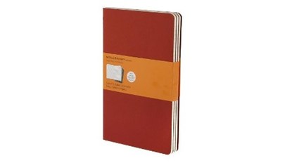 Moleskine Cahier Pocket Ruled Red Cover L. 3er Pack, Moleskine - Paperback - 9788862931014